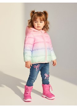 Sinsay - Pikowana kurtka puffer z kapturem - wielobarwny ze sklepu Sinsay w kategorii Kurtki dziewczęce - zdjęcie 187671458