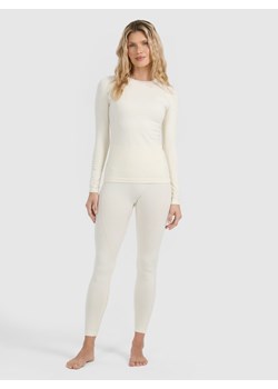 Damska bielizna termoaktywna (dół) 4F 4FWAW25USEAF204 - biała ze sklepu Sportstylestory.com w kategorii Bielizna termoaktywna damska - zdjęcie 187671698