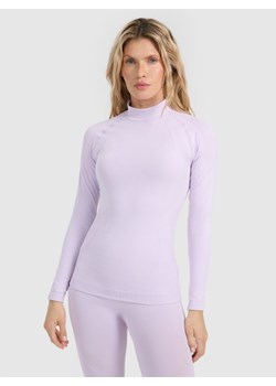 Damska bielizna termoaktywna (góra) 4F 4FWAW25USEAF216 - fioletowa ze sklepu Sportstylestory.com w kategorii Bielizna termoaktywna damska - zdjęcie 187671779