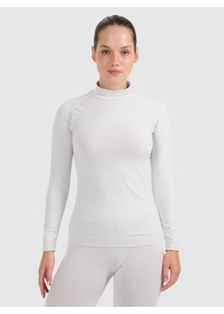 Damska bielizna termoaktywna (góra) 4F 4FWAW25USEAF216 - szara ze sklepu Sportstylestory.com w kategorii Bielizna termoaktywna damska - zdjęcie 187671789