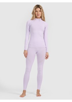 Damska bielizna termoaktywna (dół) 4F 4FWAW25USEAF217 - fioletowa ze sklepu Sportstylestory.com w kategorii Bielizna termoaktywna damska - zdjęcie 187671818