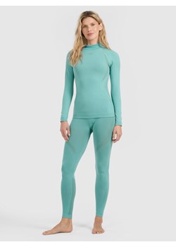 Damska bielizna termoaktywna (dół) 4F 4FWAW25USEAF217 - zielona ze sklepu Sportstylestory.com w kategorii Bielizna termoaktywna damska - zdjęcie 187671836