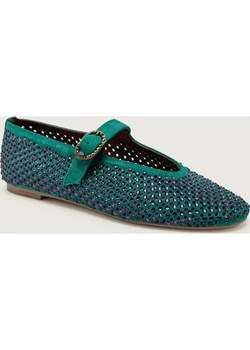 Kurt Geiger Baleriny MAYFAIR | zamsz ze sklepu Gomez Fashion Store w kategorii Balerinki - zdjęcie 187672658