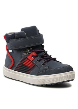 Sneakersy Action Boy AVO-191-328A Granatowy ze sklepu eobuwie.pl w kategorii Buty zimowe dziecięce - zdjęcie 187672726