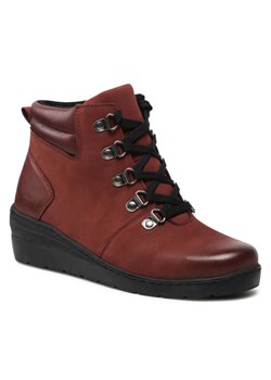 Trzewiki Go Soft WI23-WARUNA-03 Bordowy ze sklepu eobuwie.pl w kategorii Botki - zdjęcie 187672729