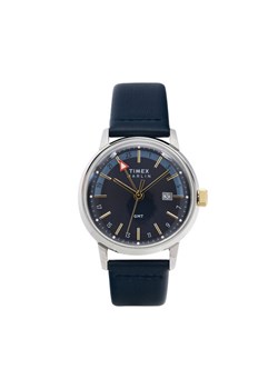 Timex Zegarek TW2Y47900 Granatowy ze sklepu MODIVO w kategorii Zegarki - zdjęcie 187673275