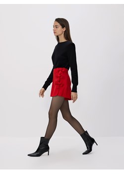 Reserved - Spódnico-szorty z kokardkami - czerwony ze sklepu Reserved w kategorii Spódnice - zdjęcie 187673745