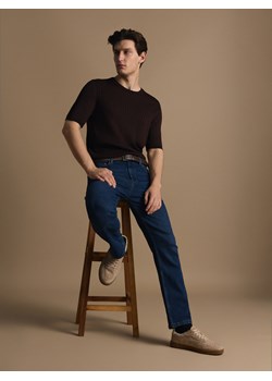 Reserved - T-shirt z dodatkiem CIRCULOSE® - brązowy ze sklepu Reserved w kategorii T-shirty męskie - zdjęcie 187673755