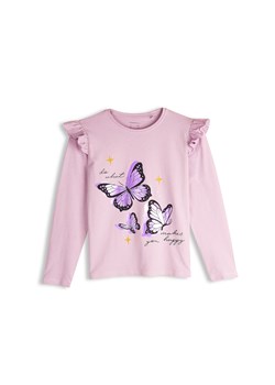 GATE Bawełniana koszulka z nadrukiem 3Y ze sklepu gateshop w kategorii Bluzki dziewczęce - zdjęcie 187673917