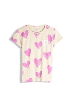 GATE Bawełniana koszulka z nadrukiem 6Y ze sklepu gateshop w kategorii Bluzki dziewczęce - zdjęcie 187673939