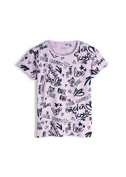 GATE Bawełniana koszulka z nadrukiem 8Y ze sklepu gateshop w kategorii Bluzki dziewczęce - zdjęcie 187674279