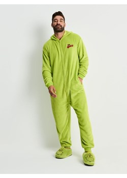 Sinsay - Puszysta piżama jednocześciowa Grinch - zielony ze sklepu Sinsay w kategorii Piżamy męskie - zdjęcie 187674677