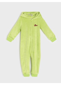 Sinsay - Pajacyk z kapturem Grinch - zielony ze sklepu Sinsay w kategorii Piżamy dziecięce - zdjęcie 187674718