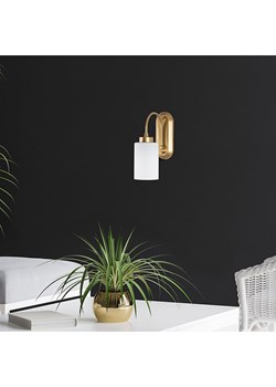 Opviq Lampa ścienna w kolorze złotym - 10 x 28 cm ze sklepu Limango Polska w kategorii Oświetlenie - zdjęcie 187674775