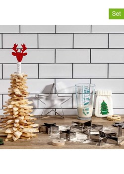 Make a Wish 7-częściowy zestaw akcesoriów do pieczenia w kolorze srebrnym ze sklepu Limango Polska w kategorii Akcesoria do pieczenia - zdjęcie 187674798