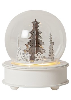 STAR Trading Figurka dekoracyjna LED w kolorze białym - 17 x 14 cm ze sklepu Limango Polska w kategorii Dekoracje - zdjęcie 187674806