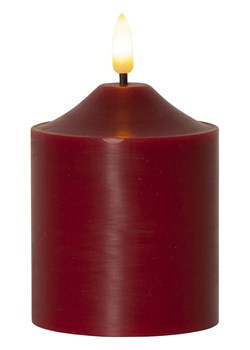 STAR Trading Świeca LED &quot;Flamme&quot; w kolorze czerwonym - wys. 12 cm ze sklepu Limango Polska w kategorii Świece i dyfuzory - zdjęcie 187674815