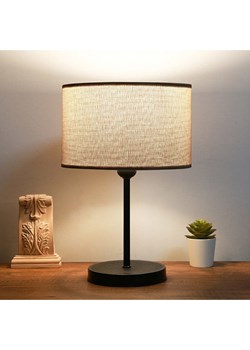 Opviq Lampa stołowa w kolorze beżowo-czarnym - wys. 37 x Ø 24 cm ze sklepu Limango Polska w kategorii Oświetlenie - zdjęcie 187674897