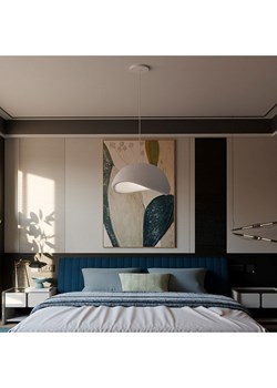 Opviq Lampa wisząca w kolorze białym - Ø 50 cm ze sklepu Limango Polska w kategorii Oświetlenie - zdjęcie 187675058