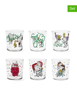 Trendy Kitchen by EXCÉLSA Szklanki (6 szt.) &quot;Peanuts Shiny &amp; Bright&quot; w różnych kolorach - 350 ml ze sklepu Limango Polska w kategorii Naczynia - zdjęcie 187675087