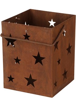 POSIWIO Świecznik &quot;Stars&quot; w kolorze brązowym - 18 x 23 x 18 cm ze sklepu Limango Polska w kategorii Świeczniki - zdjęcie 187675268