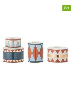 Bloomingville Świeczniki (3 szt.) &quot;Bitja&quot; ze wzorem ze sklepu Limango Polska w kategorii Świeczniki - zdjęcie 187675307