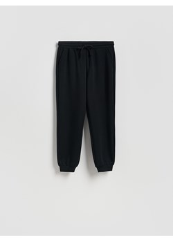 Reserved - Dresowe joggery - czarny ze sklepu Reserved w kategorii Spodnie damskie - zdjęcie 187676249