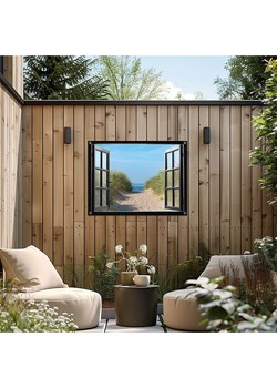 Orangewallz Zewnętrzny druk artystyczny &quot;Beach View&quot; ze sklepu Limango Polska w kategorii Obrazy - zdjęcie 187676486