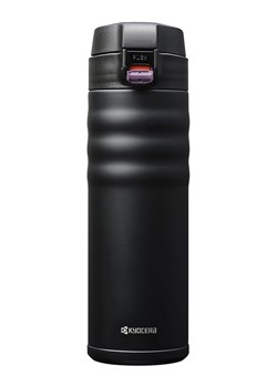 Kyocera Butelka termiczna &quot;Flip Top&quot; w kolorze czarnym - 500 ml ze sklepu Limango Polska w kategorii Kubki termiczne - zdjęcie 187676817