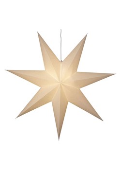 STAR Trading Gwiazda papierowa &quot;Plain&quot; w kolorze białym - Ø 90 cm ze sklepu Limango Polska w kategorii Oświetlenie - zdjęcie 187676906