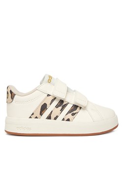 Sneakersy adidas Grand Court 3.0 KJ4831 Biały ze sklepu eobuwie.pl w kategorii Buty sportowe dziecięce - zdjęcie 187677027