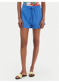 Seafolly Szorty materiałowe Crinkle 55429-SH Niebieski Regular Fit ze sklepu MODIVO w kategorii Szorty - zdjęcie 187677128