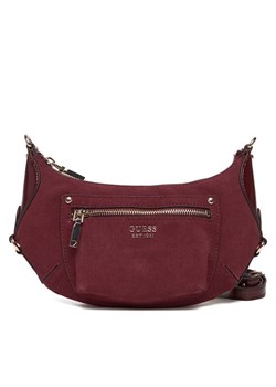 Guess Torebka Marsha Mini HWSG95 01720 Bordowy ze sklepu MODIVO w kategorii Listonoszki - zdjęcie 187677156