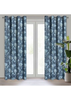 ZASŁONA GOTOWA D91 ANDY 140 X 250 CM CIEMNONIEBIESKI ze sklepu lenaodniemowlakadoszkolniaka.pl w kategorii Zasłony - zdjęcie 187678019