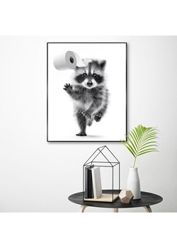 Orangewallz Druk artystyczny &quot;Paper Bandit&quot; w ramce ze sklepu Limango Polska w kategorii Obrazy - zdjęcie 187678637