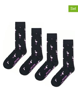 Happy Socks Skarpety (2 pary) w kolorze czarnym ze sklepu Limango Polska w kategorii Skarpetki męskie - zdjęcie 187678688