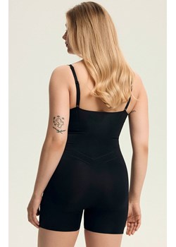 Esotiq body modelujące z nogawkami czarne Sleeky 43912-99X, Kolor czarny, Rozmiar L, Esotiq ze sklepu Intymna w kategorii Bielizna wyszczuplająca - zdjęcie 187678819