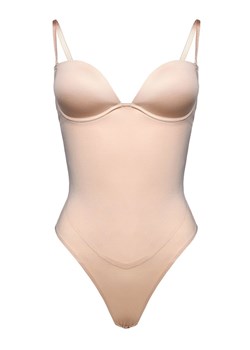 Esotiq body damskie modelujące z miseczkami Silky 43945-80X, Kolor beżowy, Rozmiar L, Esotiq ze sklepu Intymna w kategorii Body damskie - zdjęcie 187678829