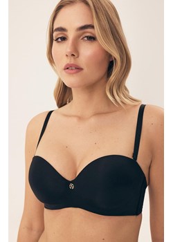 Esotiq czarny biustonosz push-up Raffen 39719-99X, Kolor czarny, Rozmiar 60E, Esotiq ze sklepu Intymna w kategorii Biustonosze - zdjęcie 187678868