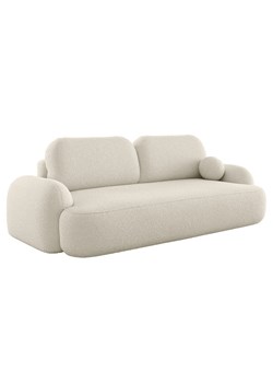 Kremowa sofa tapicerowana tkaniną boucle R5-L94 ze sklepu Edinos.pl w kategorii Sofy i kanapy - zdjęcie 187678935