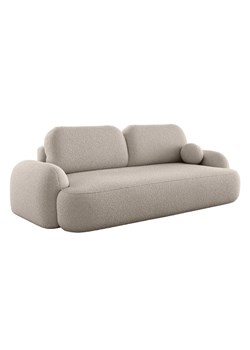 Beżowa sofa z pojemnikiem i funkcją spania C7-A53 ze sklepu Edinos.pl w kategorii Sofy i kanapy - zdjęcie 187678939