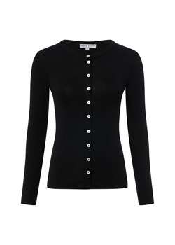 Marie Lund Damska koszulka z dzianiny Kobiety Sztuczne włókno czarny jednolity ze sklepu vangraaf w kategorii Swetry damskie - zdjęcie 187680179