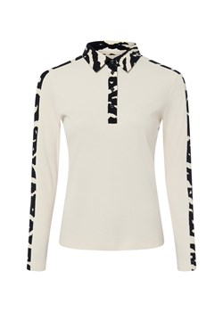 Marc Cain Damska koszulka polo Kobiety Bawełna piaskowy jednolity ze sklepu vangraaf w kategorii Bluzki damskie - zdjęcie 187680199