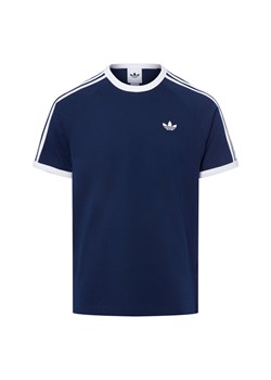 adidas Originals Koszulka męska Mężczyźni Dżersej granatowy jednolity ze sklepu vangraaf w kategorii T-shirty męskie - zdjęcie 187680216