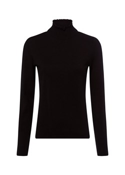 Opus Damski sweter z dzianiny - Polluna Kobiety czarny jednolity ze sklepu vangraaf w kategorii Swetry damskie - zdjęcie 187680226