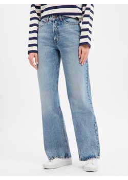 HUGO Dżinsy typu boyfriend - 937_14 Kobiety Bawełna bielony jednolity ze sklepu vangraaf w kategorii Jeansy damskie - zdjęcie 187680256