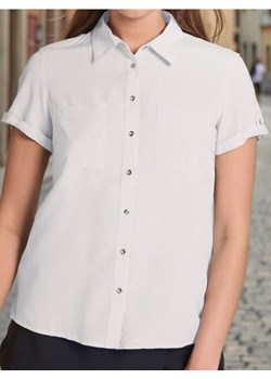 Sinsay - Wiskozowa koszula - biały ze sklepu Sinsay w kategorii Koszule damskie - zdjęcie 187680889