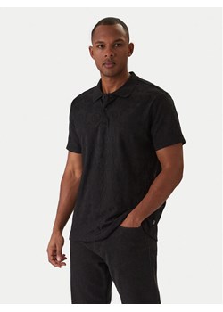Guess Polo M6RP25 KCFE2 Czarny Regular Fit ze sklepu MODIVO w kategorii T-shirty męskie - zdjęcie 187681036