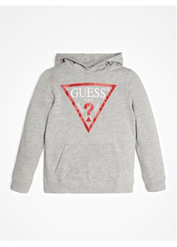 Guess Bluza L92Q09 KAUG0 Szary Regular Fit ze sklepu MODIVO w kategorii Bluzy chłopięce - zdjęcie 187681037