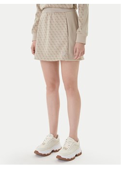 Guess Spódnica dresowa V6RD04 K2042 Beżowy Classic Fit ze sklepu MODIVO w kategorii Spódnice - zdjęcie 187681046